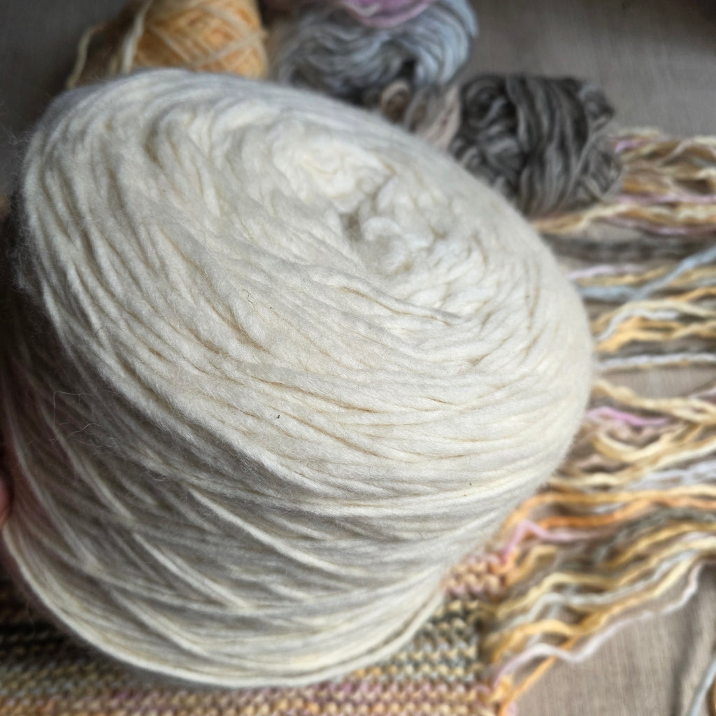 single ply pencil roving 100% merino