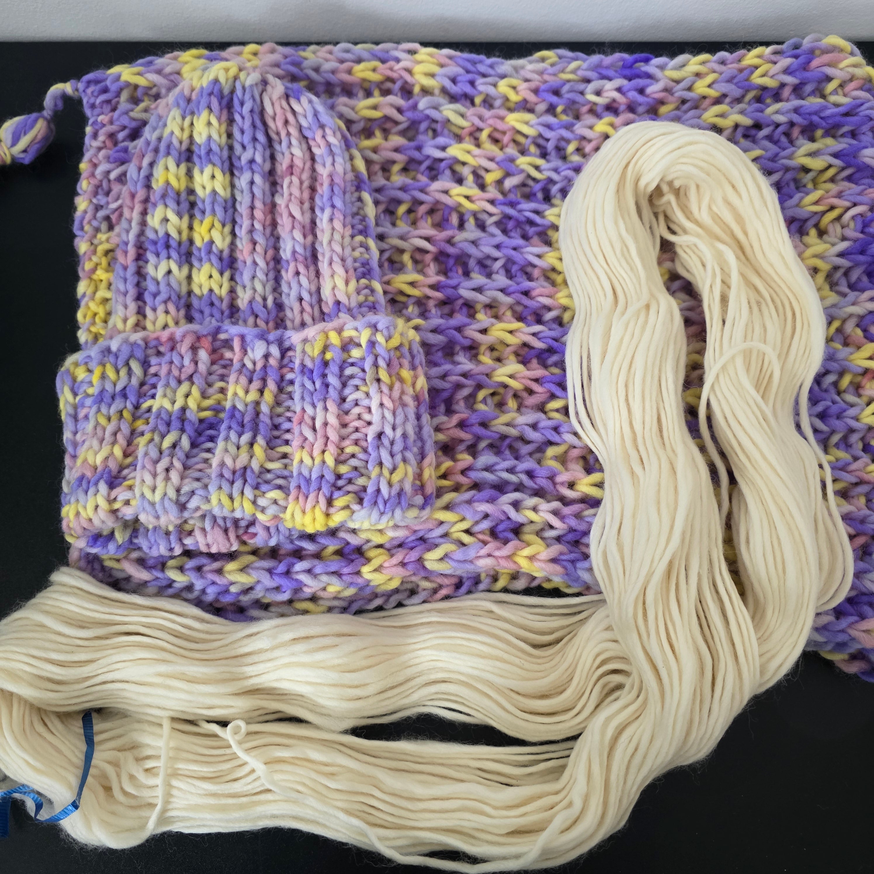 undyed roving yarn Bulky 100% Fine Merino Wool