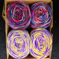 300g set hand-dyed sock yarn  s300-17