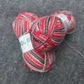Fil à chaussettes de Noël avec Lurex
