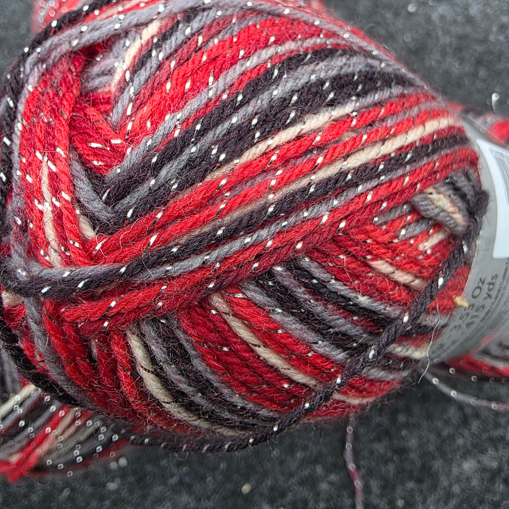 Fil à chaussettes de Noël avec Lurex