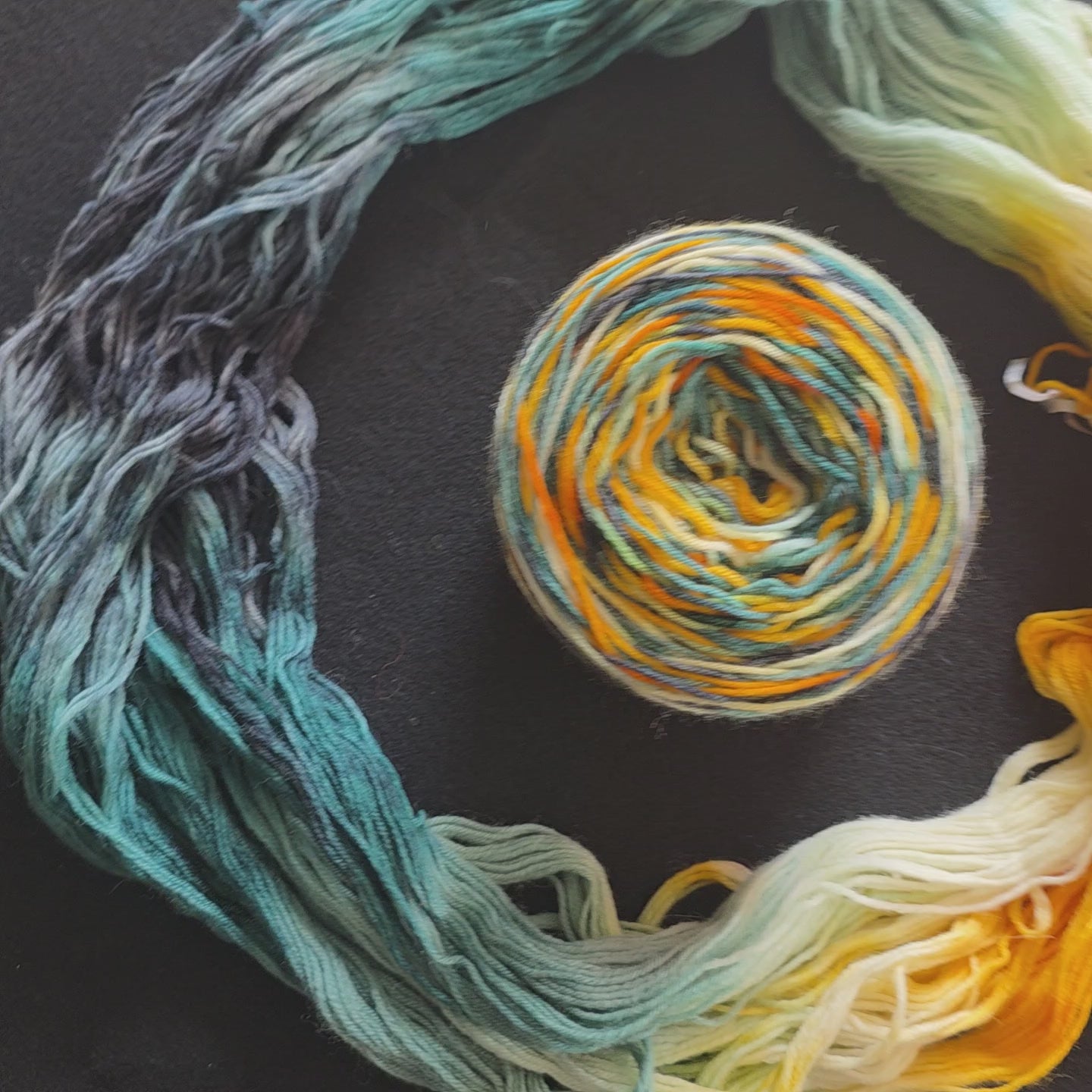 4 ply hand-dyed sock yarn (Copy)
