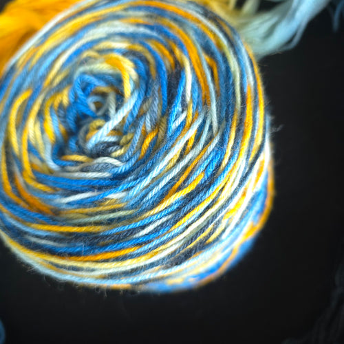 4 ply hand-dyed sock yarn