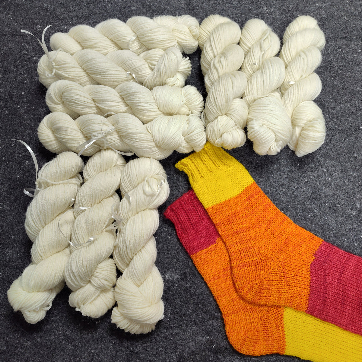 1kg 10*100g 100% Superwash Merino Wool Yarn
