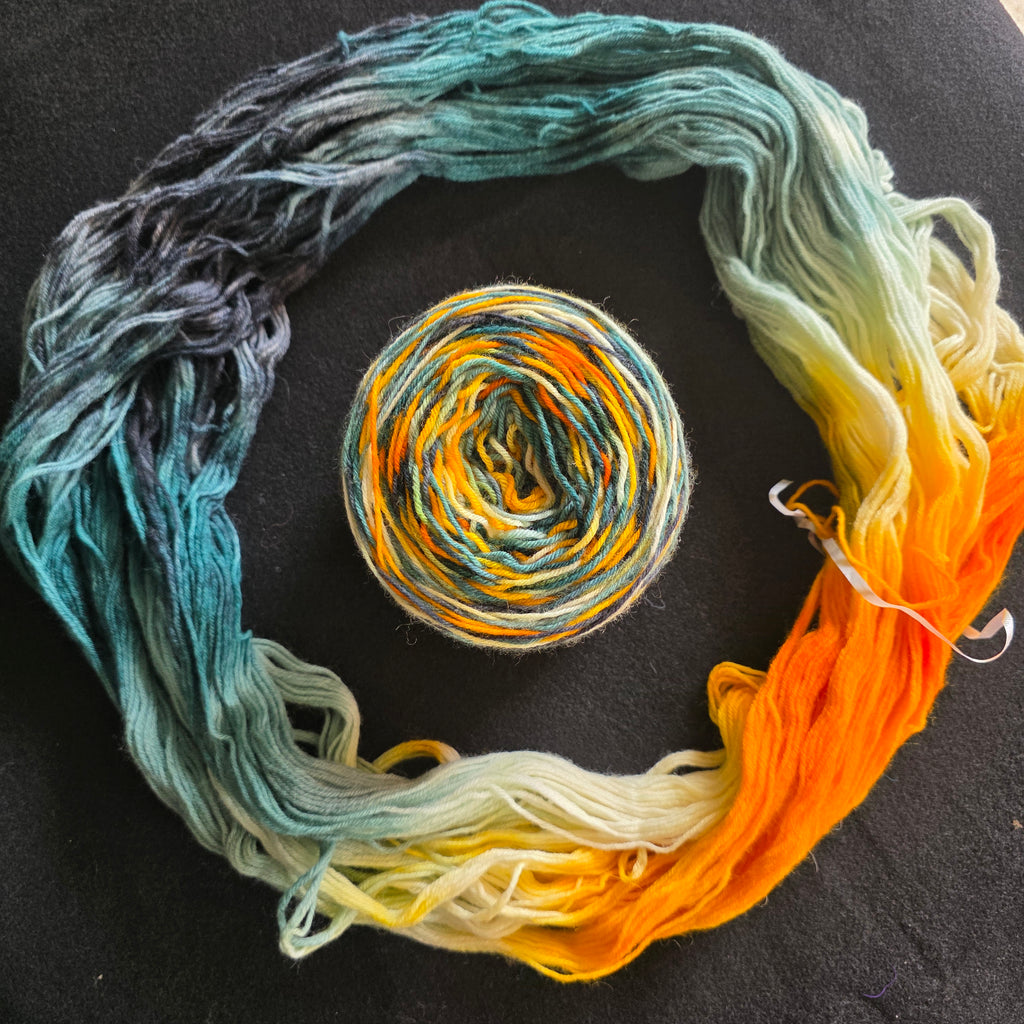 4 ply hand-dyed sock yarn (Copy)