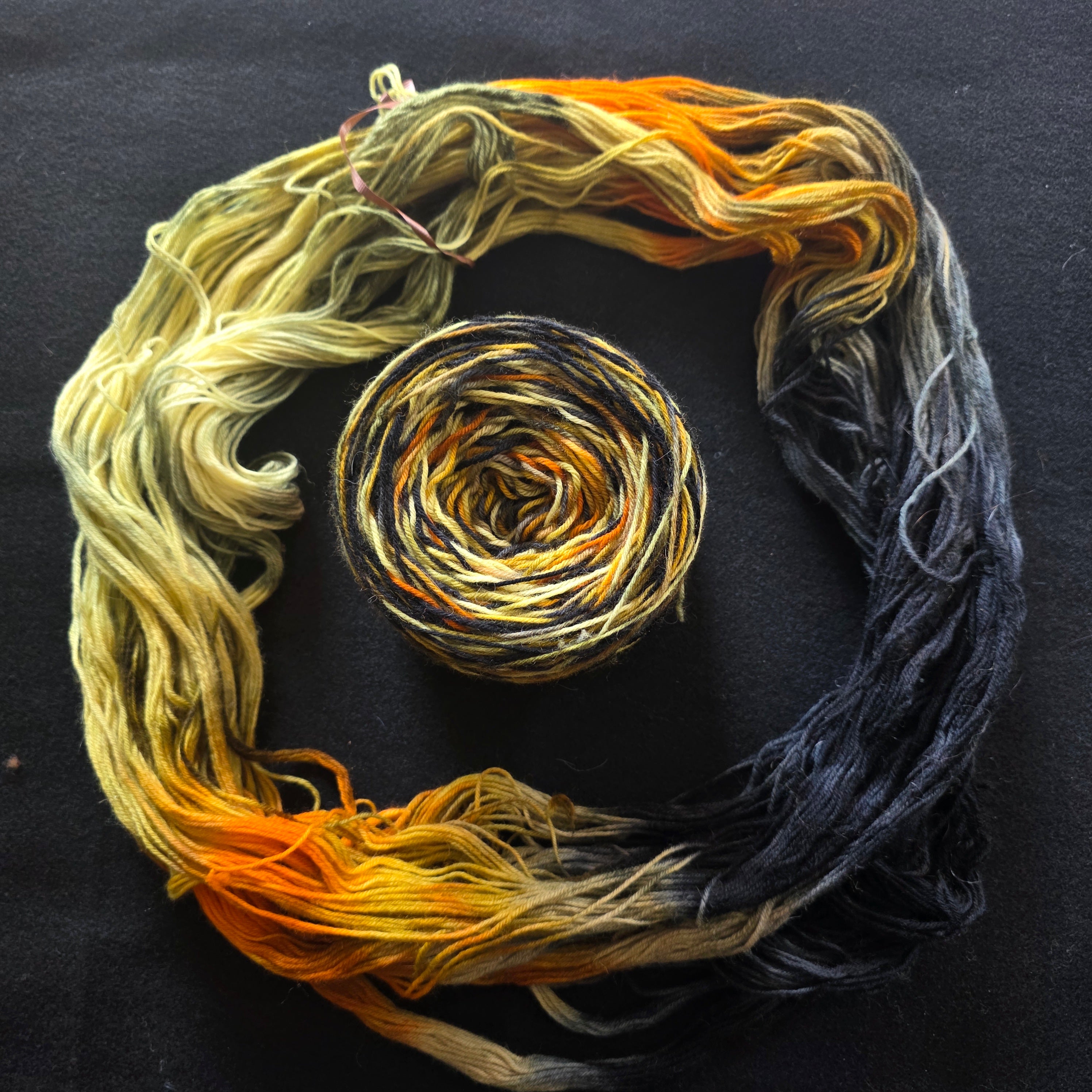 4 ply hand-dyed sock yarn (Copy)